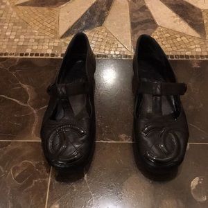 Chanel low heel Mary Janes Authentic